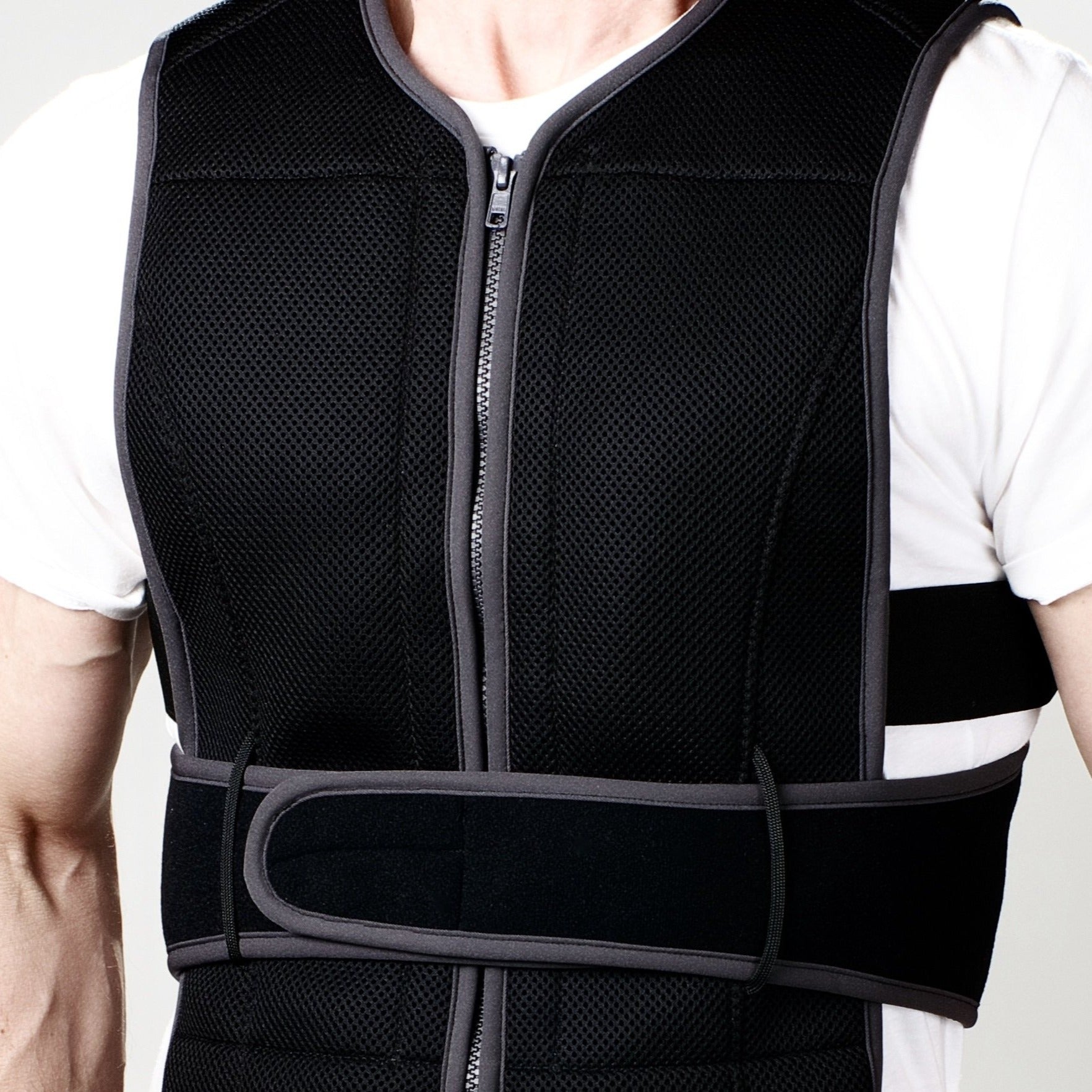 Maximo Cooling Vest Front View on Male